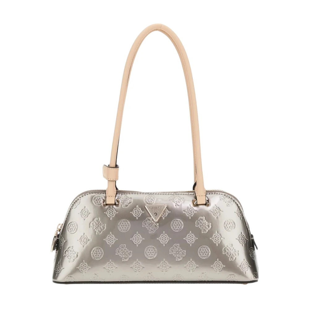 Guess Gray Shoulder Bags, Female, One Size, Arnela Shoulder Satchel