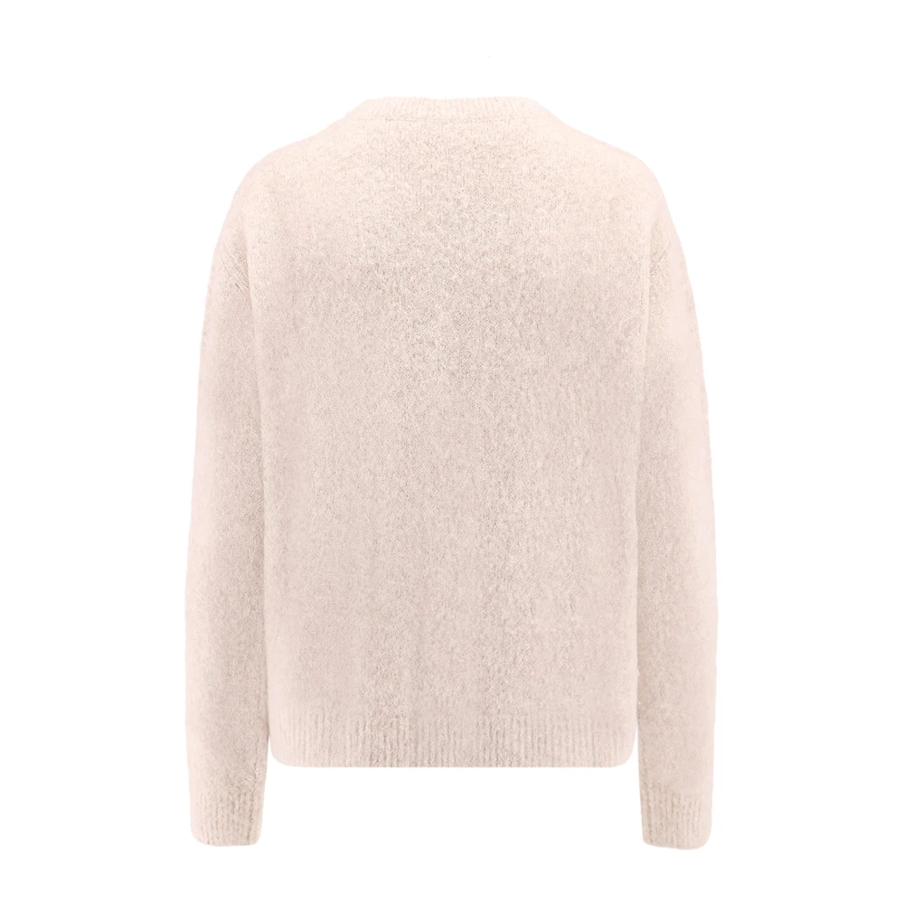 The Row Luxe Cashmere Silk Sweater Beige Dames