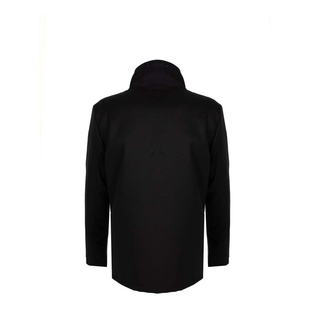 La Haine Inside Us Elegante Geknoopte Jas Black Heren