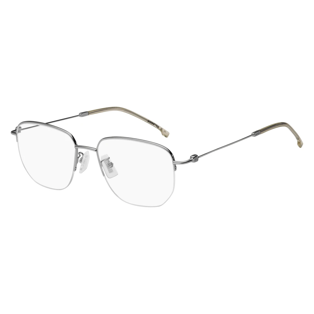 Hugo Unisex Gray Glasses, 54 Mm, Stylish Eyewear Frames In Ruthenium Color