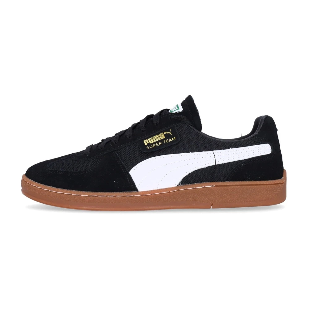 Puma Men's Black Sneakers, 10 Uk, Low Mesh Trainers