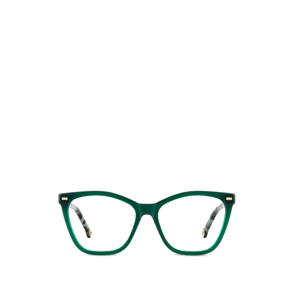 Carolina Herrera Women's Green Glasses, 55 Mm, Optical Frame
