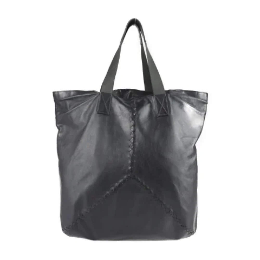 Bottega Veneta Vintage Pre-owned Leather totes Black Dames