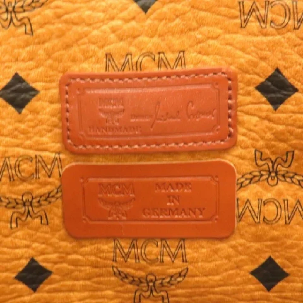 MCM Pre-owned Fabric totes Brown Dames