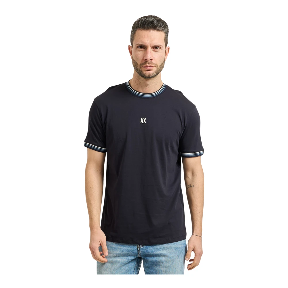 Armani Exchange Uomo Blu Top, S, New,