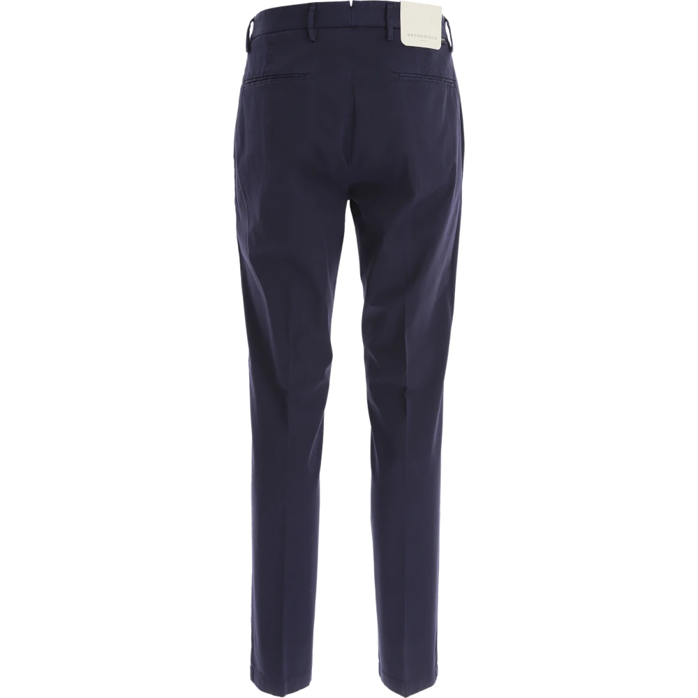 Brooksfield Chinos Blue Heren