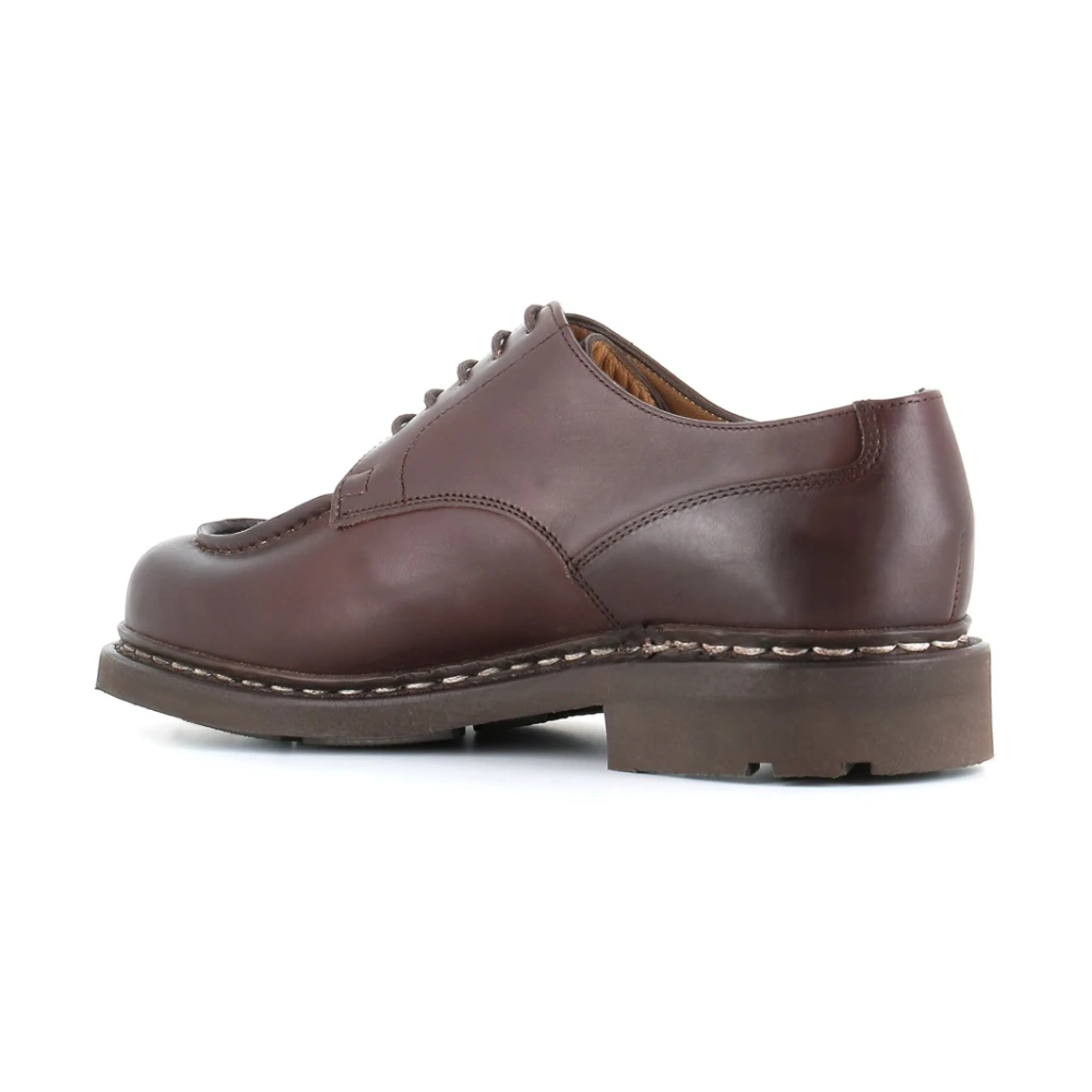 Paraboot Bruine platte schoenen met Noorse constructie Brown Heren