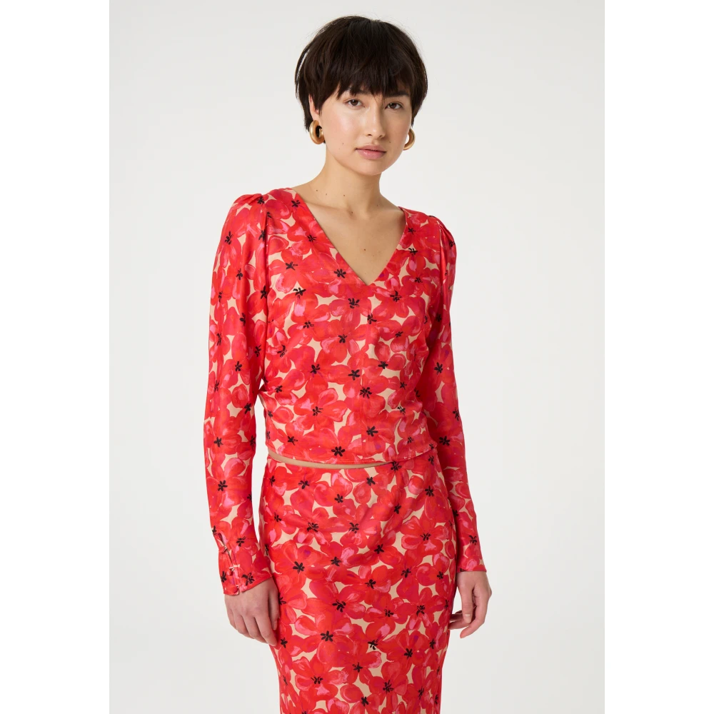 Fabienne Chapot Laurent Skirt Red Dames