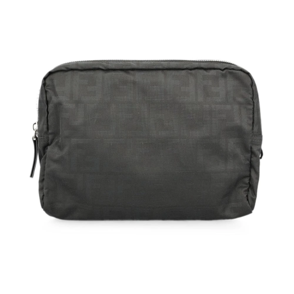 Fendi , Toilet Bags, Male, Black, One Size, Toiletry Case