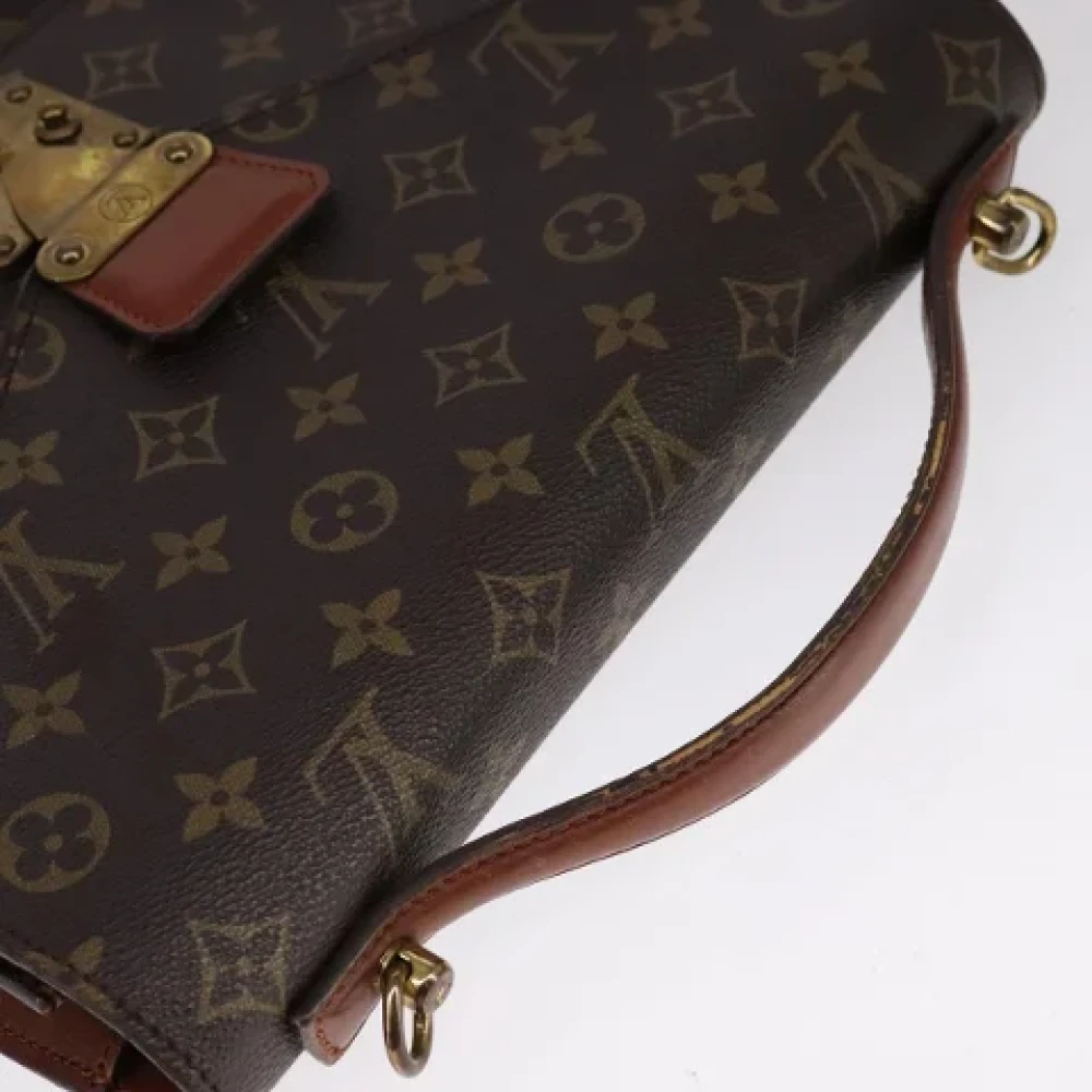 Louis Vuitton Vintage Pre-owned Canvas handbags Brown Dames
