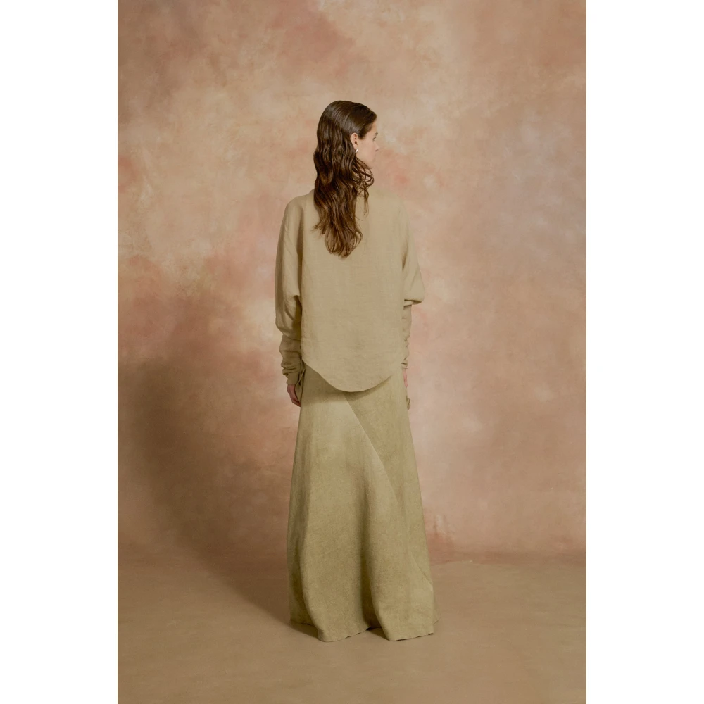 Cortana Piano transformeerbare groene salieblouse Green Dames