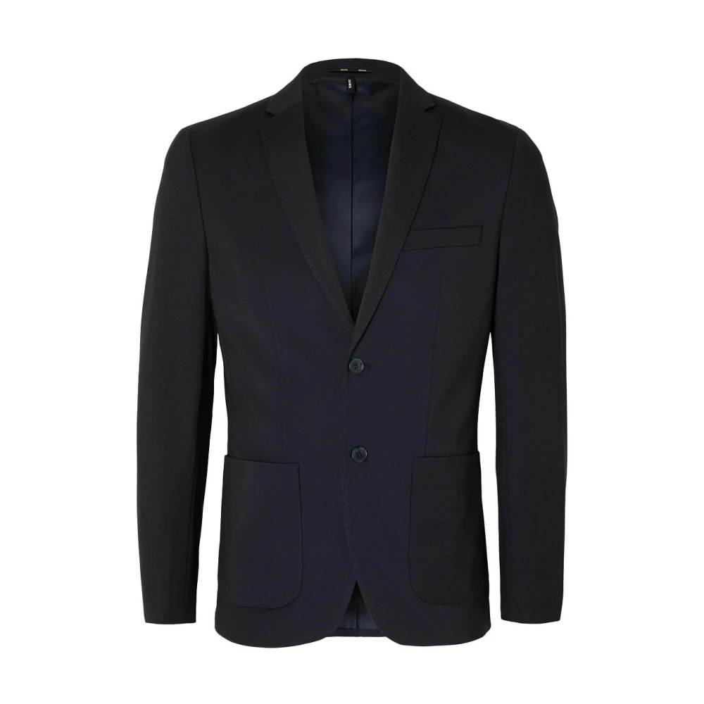 Selected Homme Navy Blazer Set Män Blue, Herr