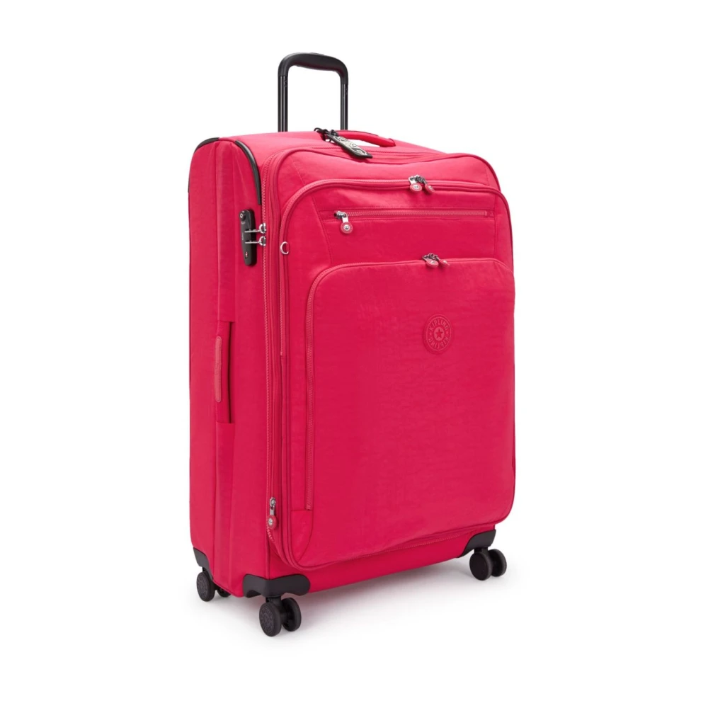 Kipling Nieuwe Youri Trolley Tas Pink Unisex