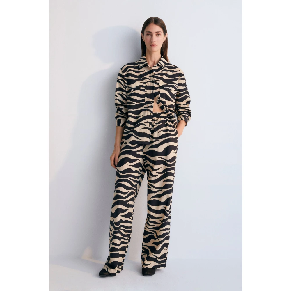 The New Society Kavala Woman Pant Black Dames
