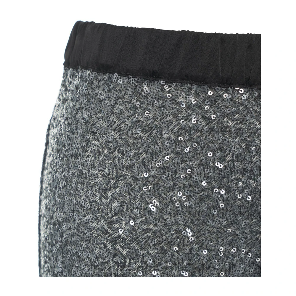 Ottod'Ame Zilveren Broek Aw24 Dameskleding Gray Dames