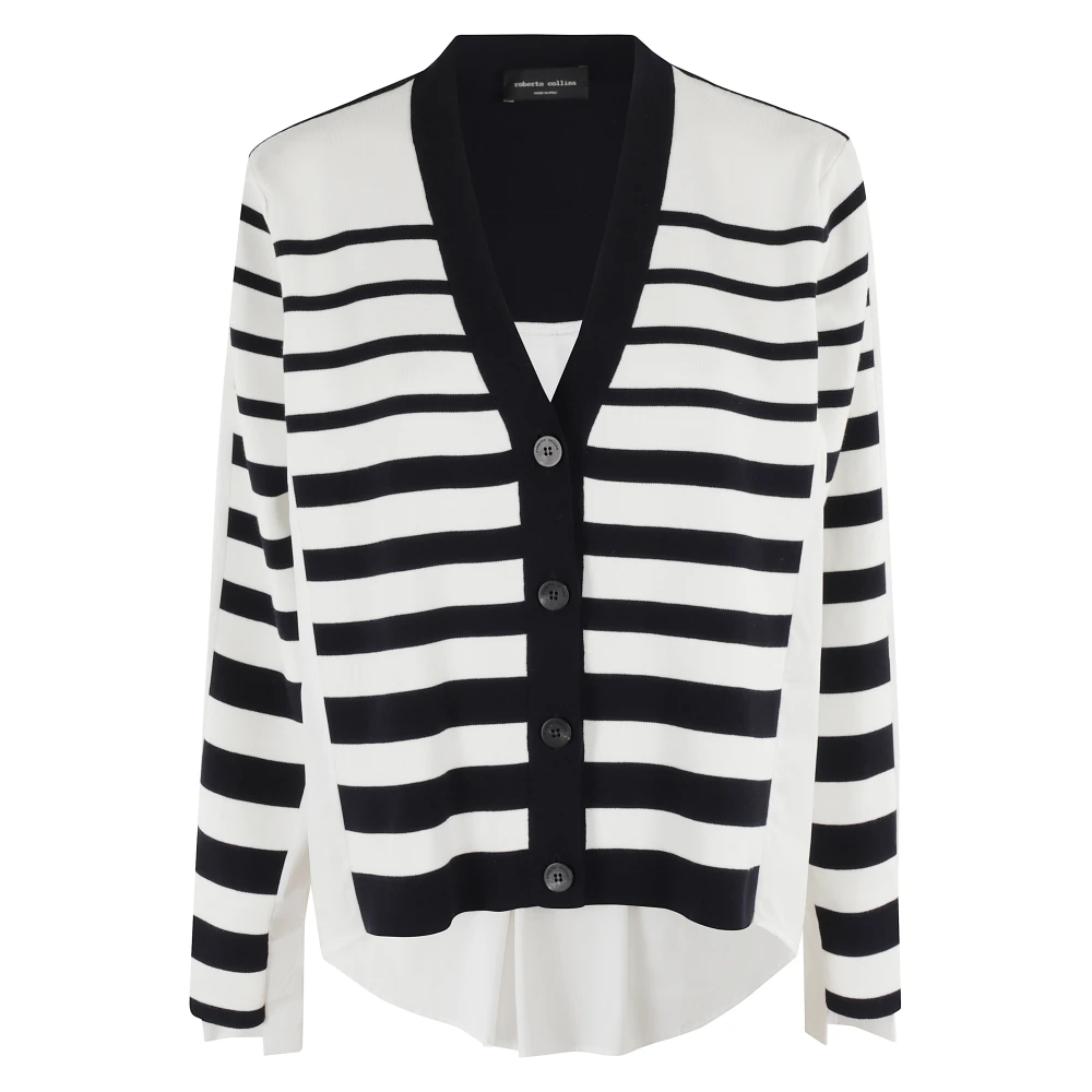 Knitwear > Cardigans - - Roberto Collina - Modalova