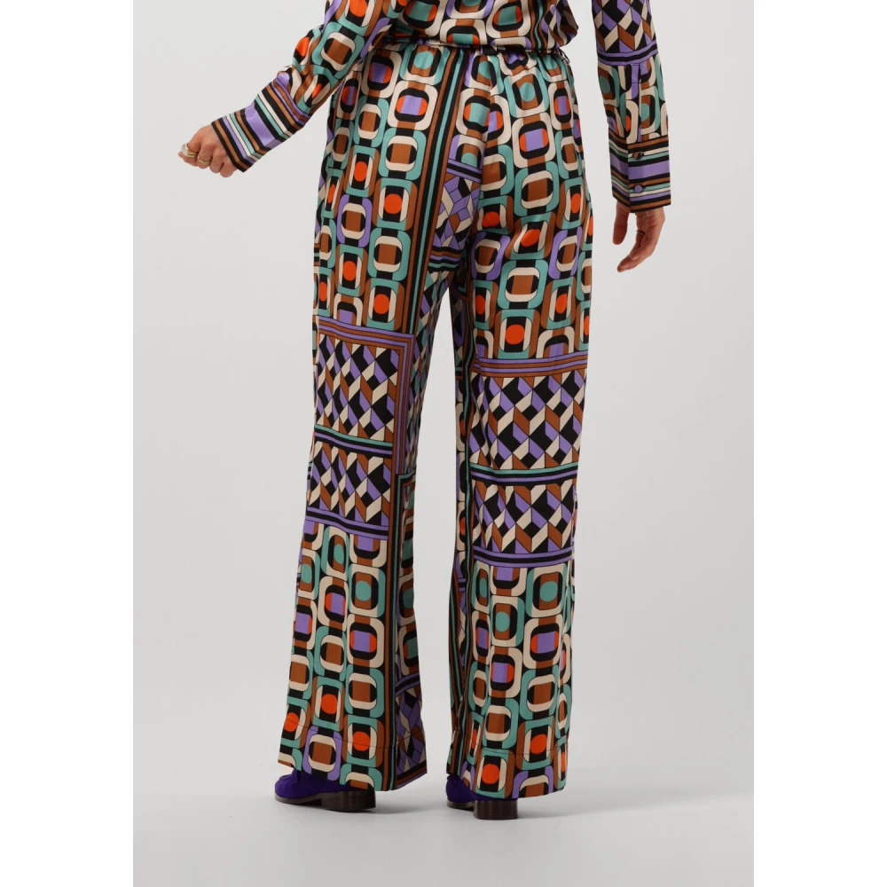 Suncoo Wijde Broek Dames Jairo Multicolor Dames