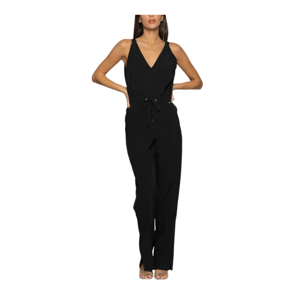 Kocca Mouwloze Jumpsuit Black Dames
