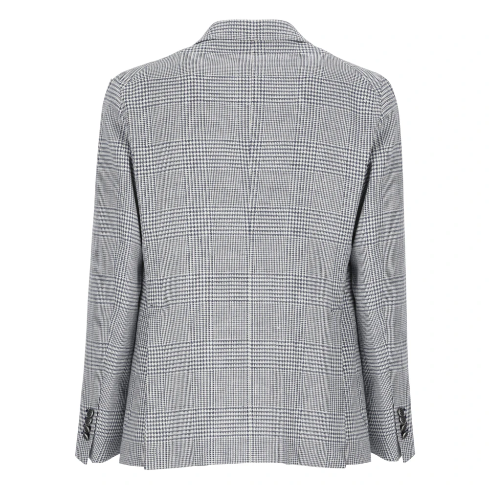 Tagliatore Jassen Blauw Gray Heren