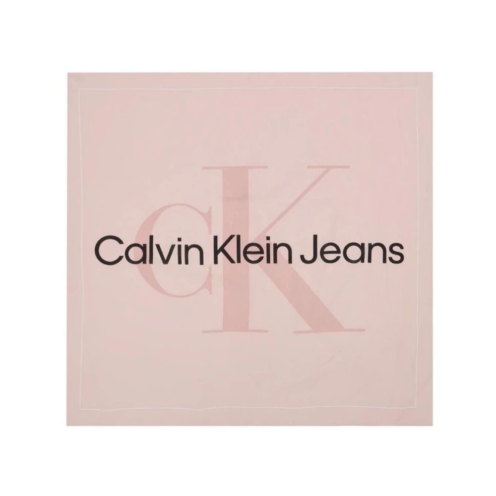 Calvin Klein Multicolor Bio-Katoen Pashmina Lente Zomer Collectie Multicolor Dames