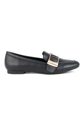 Svarta Loafers för Kvinnor