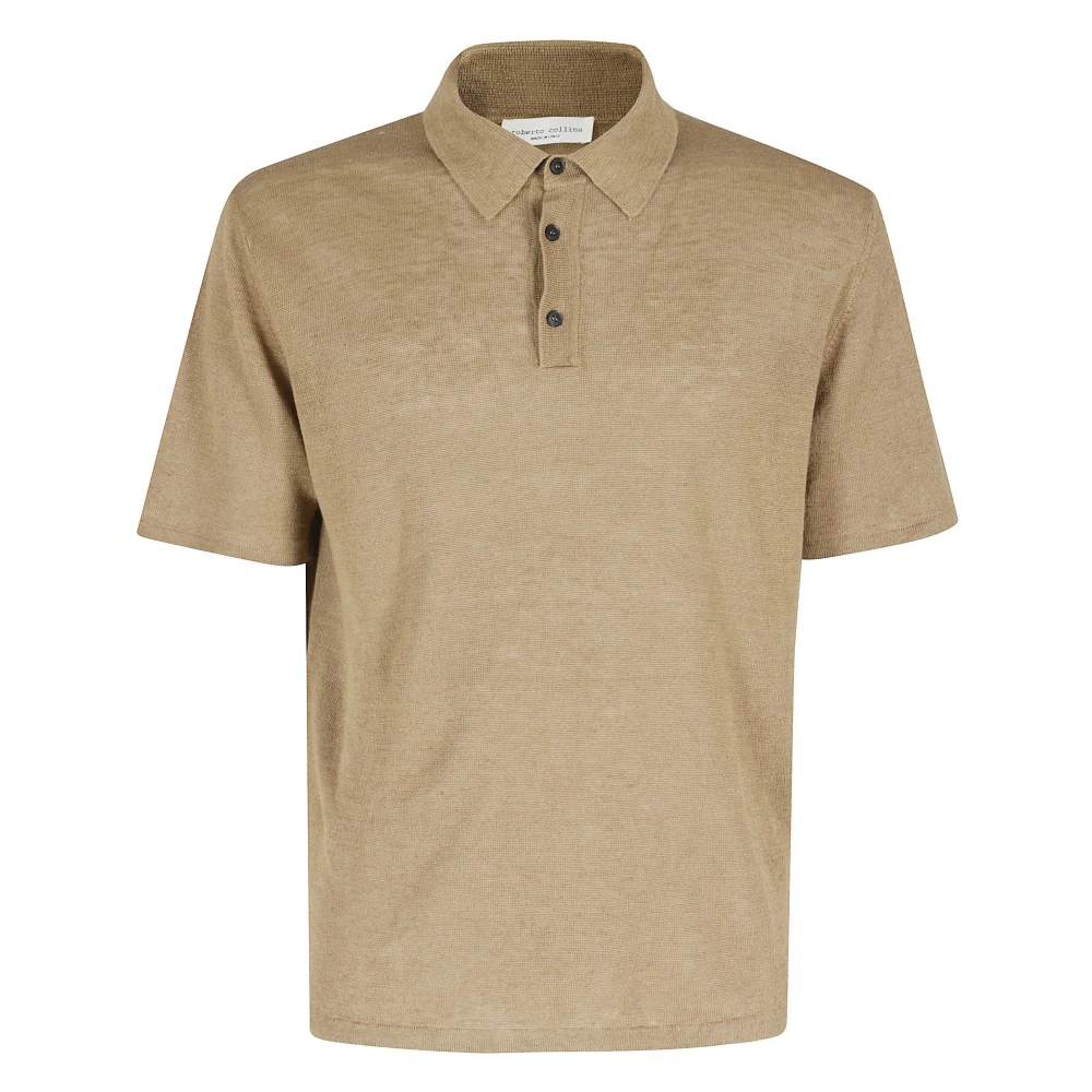 Roberto Collina Uomo Marrone - Polo Pique - Tops - Xl