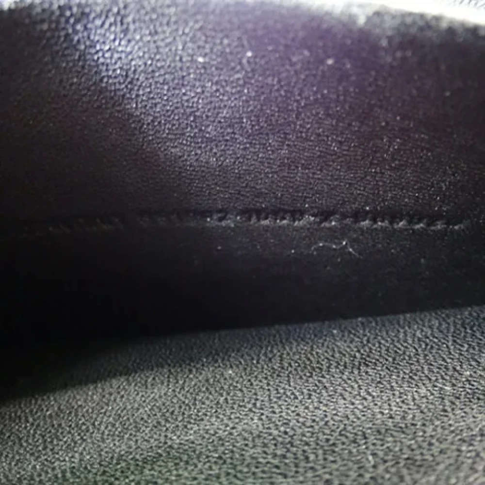 Balenciaga Vintage Pre-owned Leather clutches Black Dames