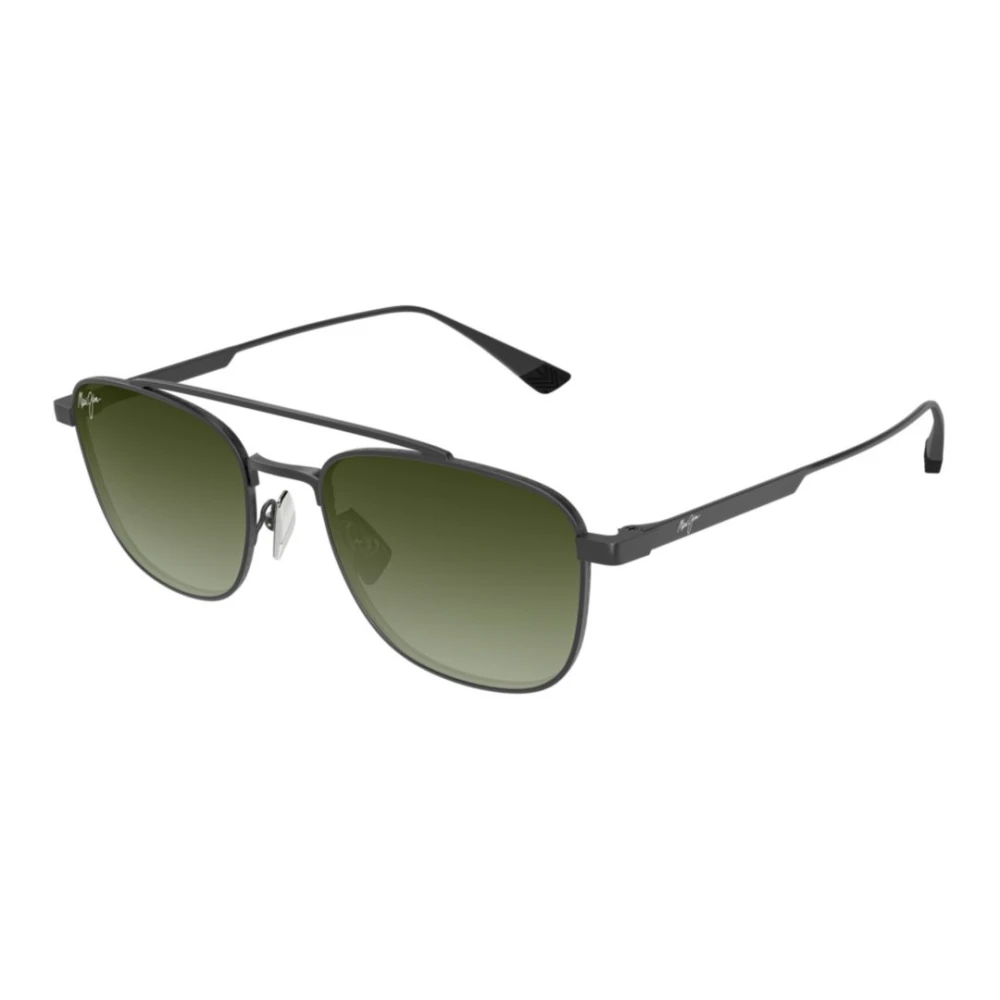 Maui Jim Unisex Black Sunglasses, 53 Mm, Kahana Sunglasses