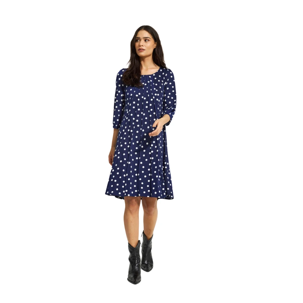 IN Front Lucette Jurk Donkerblauw Blue Dames