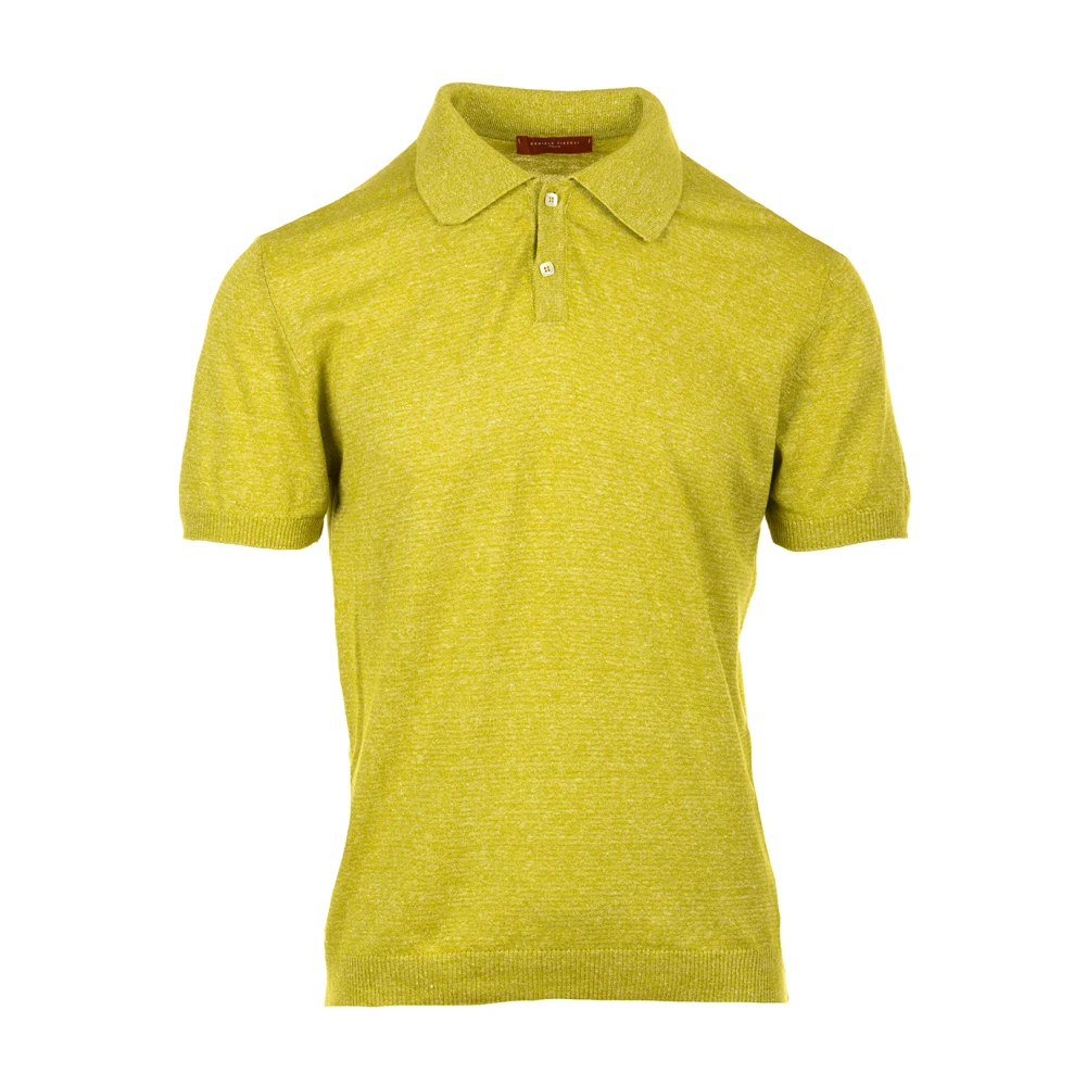 Daniele Fiesoli Polo Bottoni T-shirts en Polos Green Heren