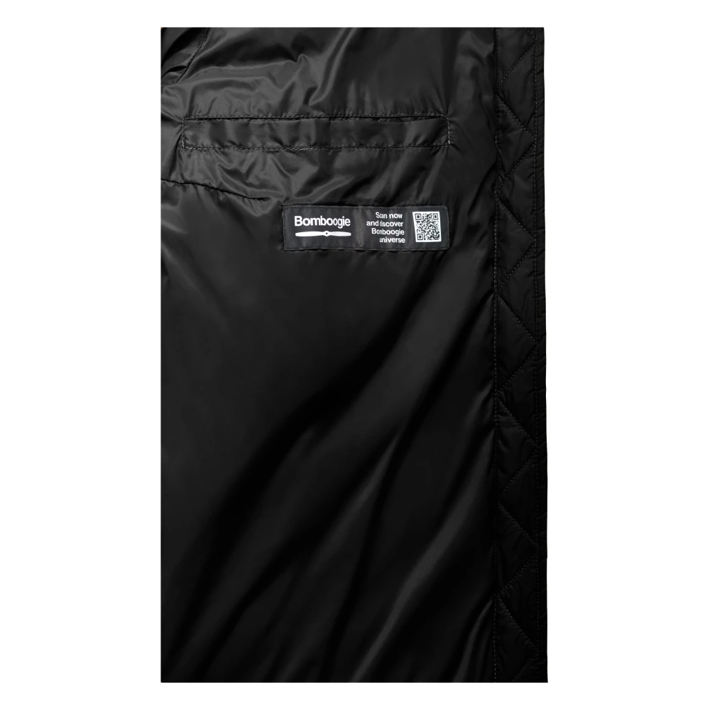 BomBoogie Nylon Donsjas met Capuchon Red Dames