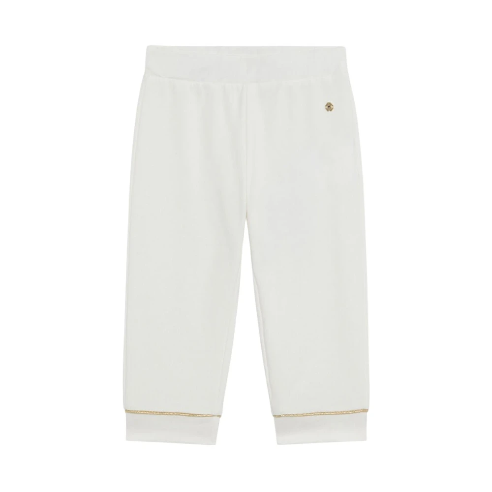 Roberto Cavalli Girls White Sweatpants, 3 Y, Signature Joggers