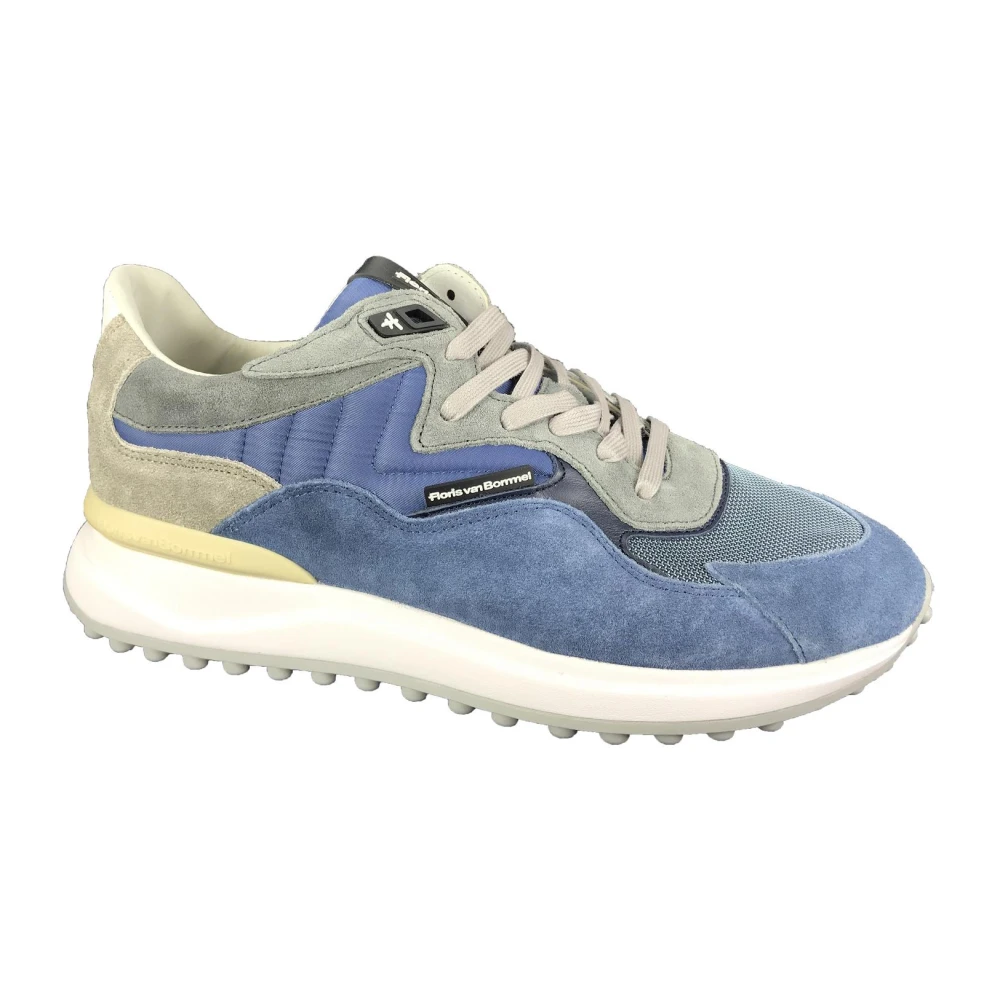 Floris van Bommel Noppi 20.05 Sneakers Heren Schoenen Blauw