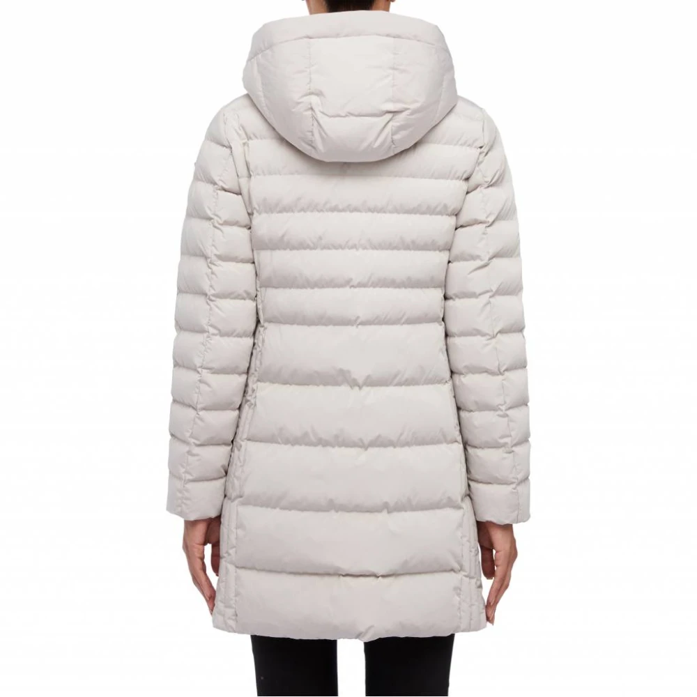 Geox Stijlvolle Donsjas voor Vrouwen Beige Dames