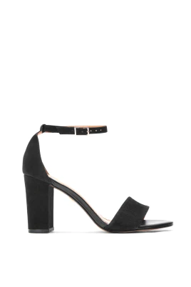 Dam svarta sandaler
