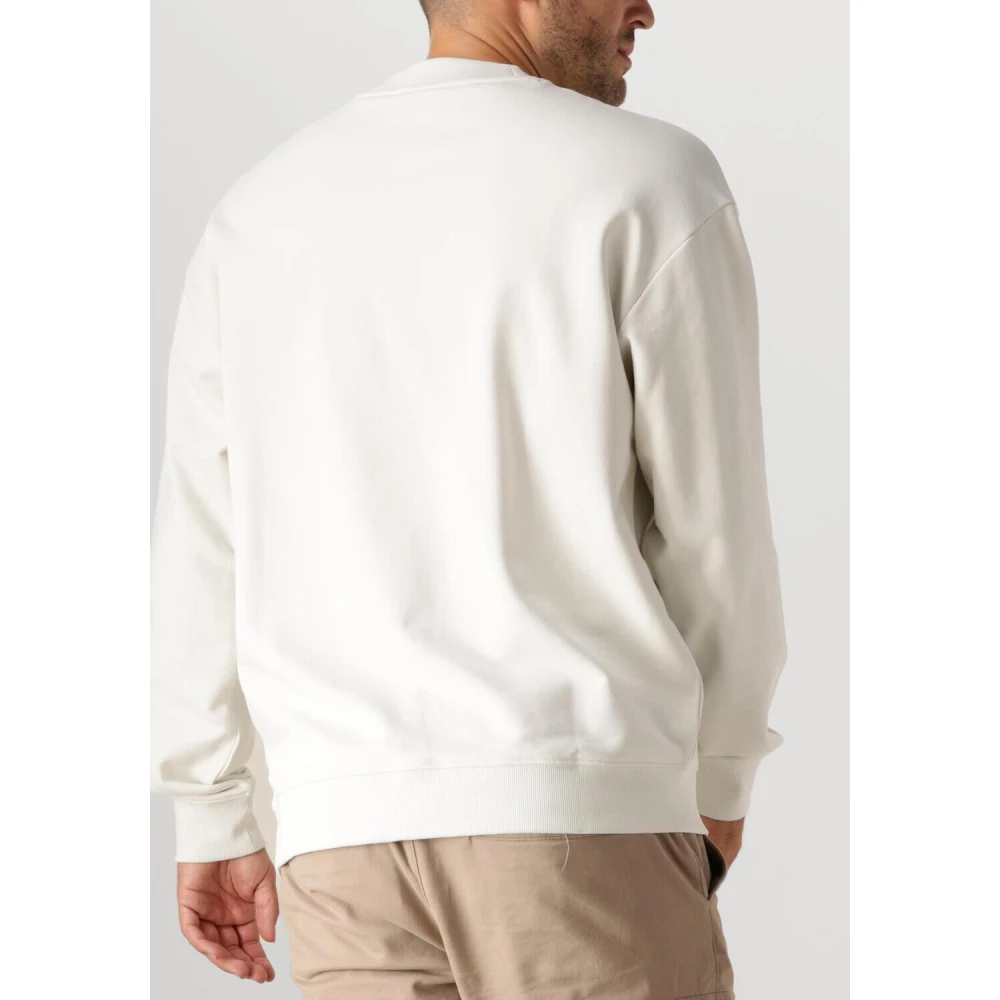 Hugo Boss Heren Truien & Vesten Dapocrew White Heren