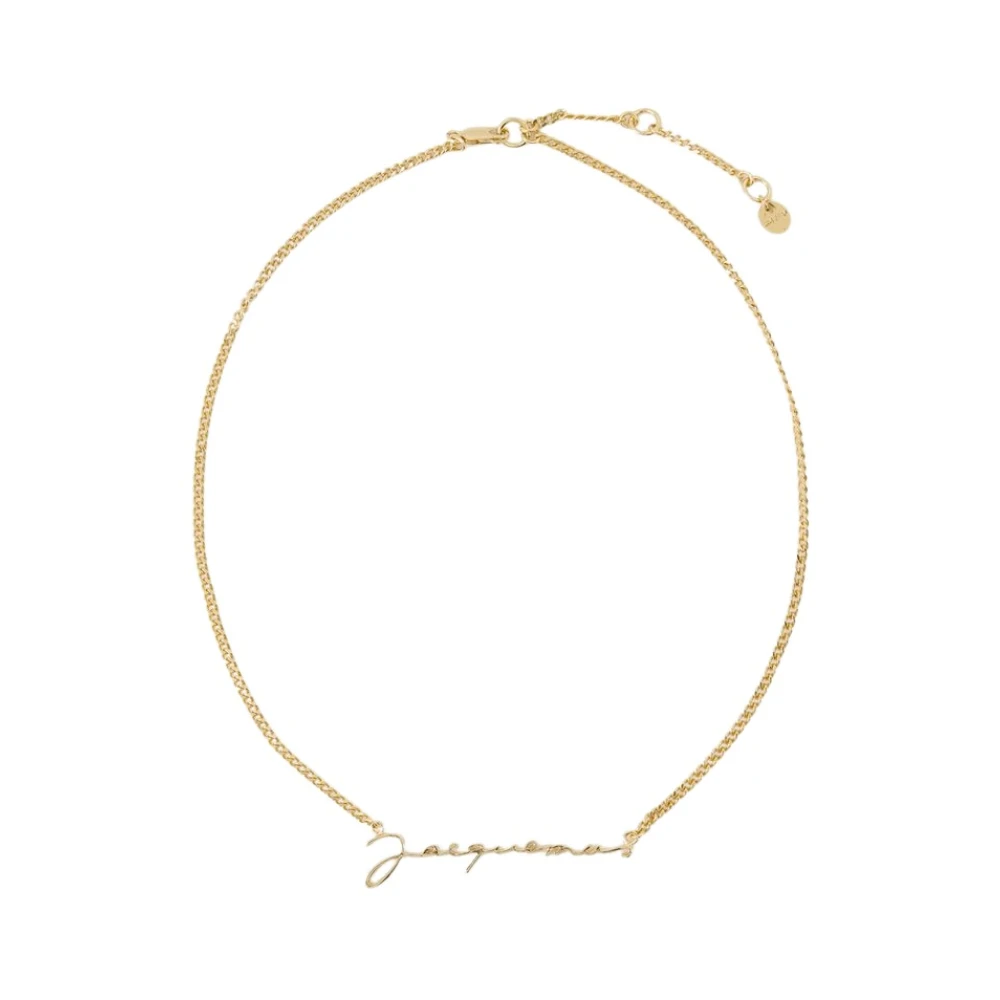 Jacquemus Yellow Necklaces, Female, One Size, La Chaine Necklace