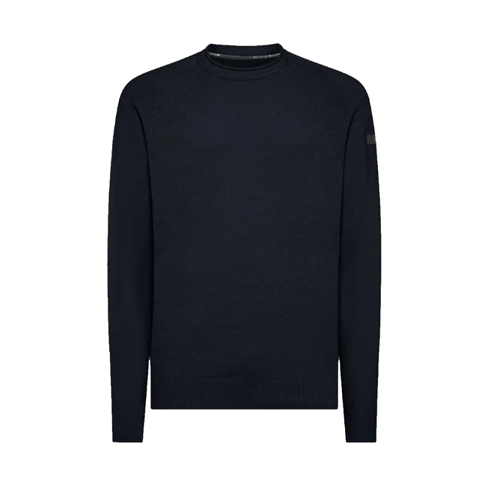 RRD Velvet Ronde Gebreide Trui Black Heren