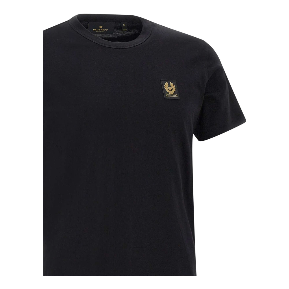 Belstaff Katoenen T-shirt met Phoenix Logo Black Heren