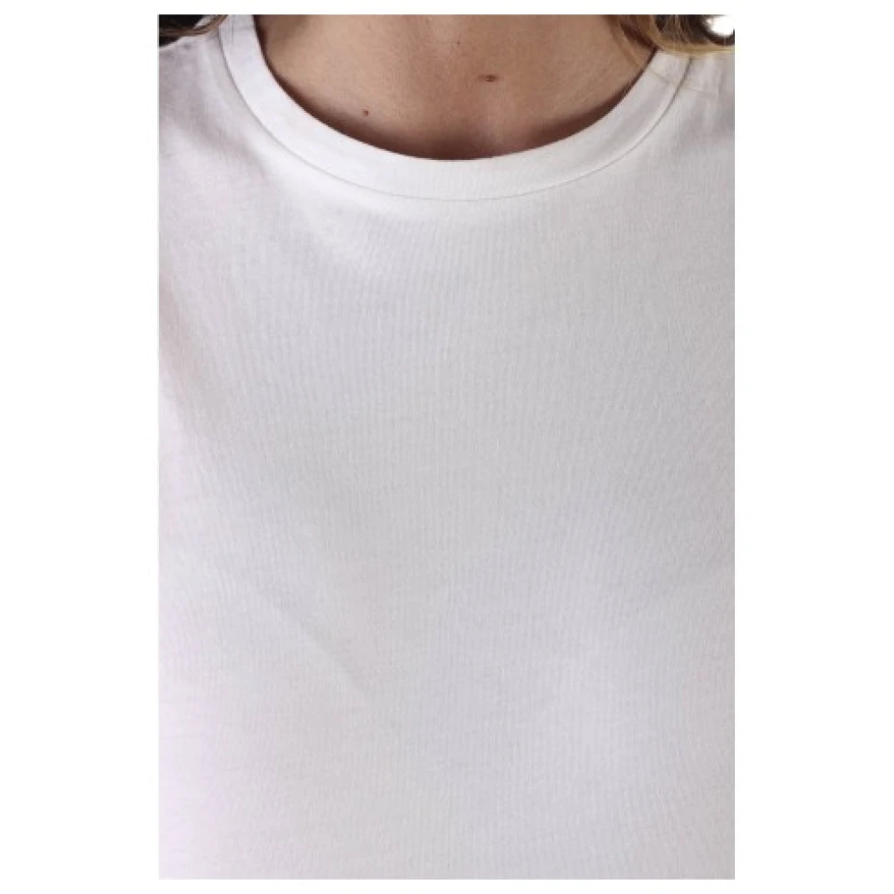 Only Dames Organisch Katoenen T-Shirt White Dames