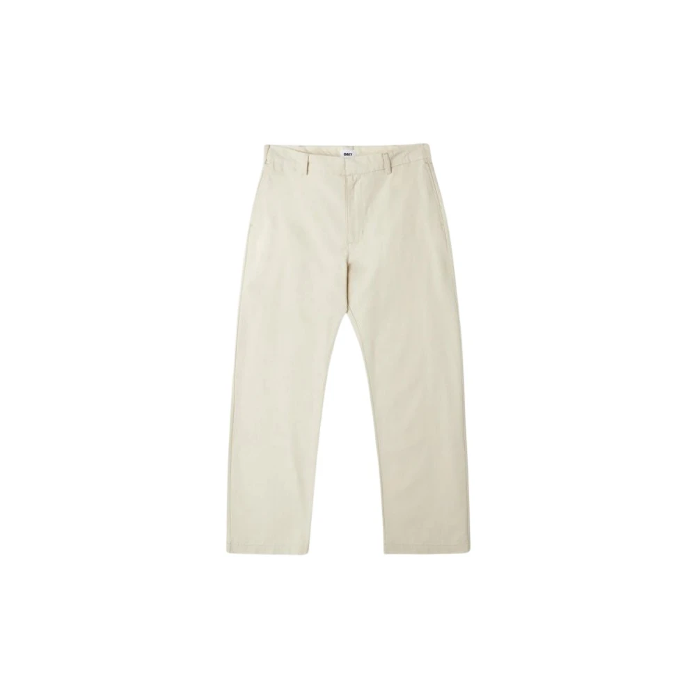 Trousers > Straight Trousers - - Obey - Modalova