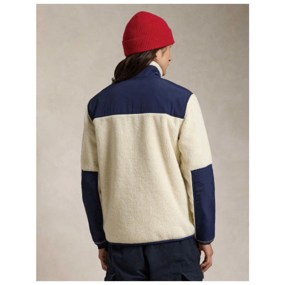 Polo Ralph Lauren Hybride fleecejack met winddichte stof Multicolor Heren