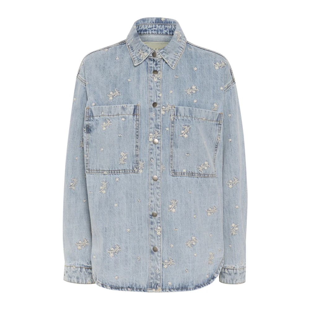 Blouses & Shirts > Denim Shirts - - Kaffe - Modalova