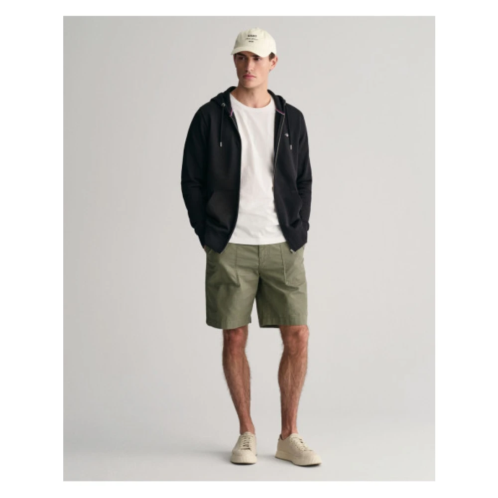 Gant Zip-throughs Black Heren