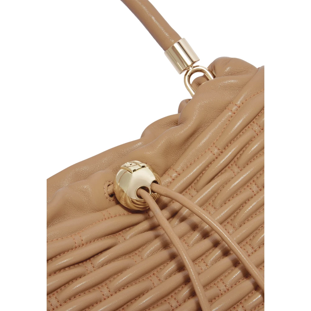 Furla Mini Bucket Tas Woestijnstijl Brown Dames