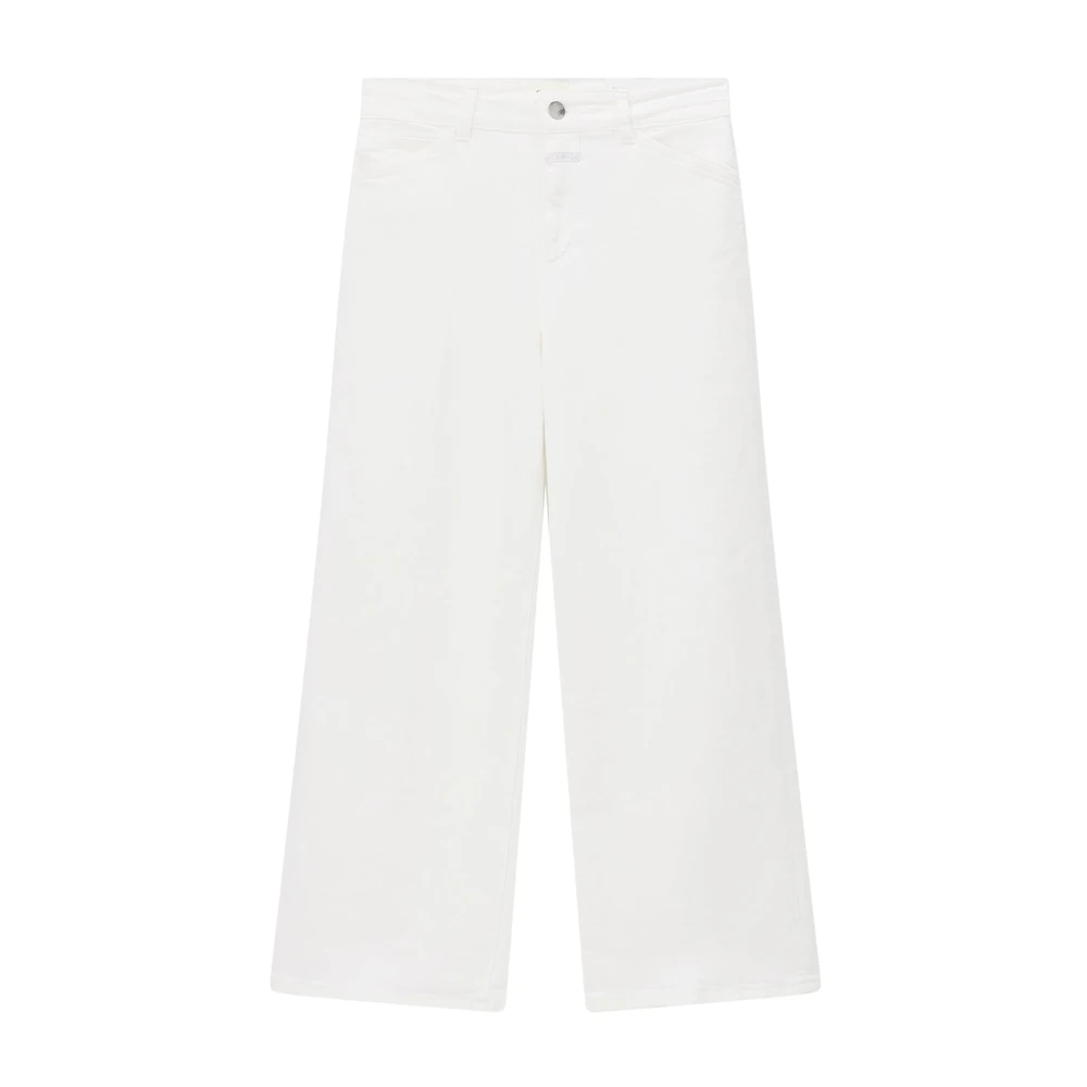 Closed White Wera Wide Jeans - Male - Wide Jeans - W31 L32 - Jeans