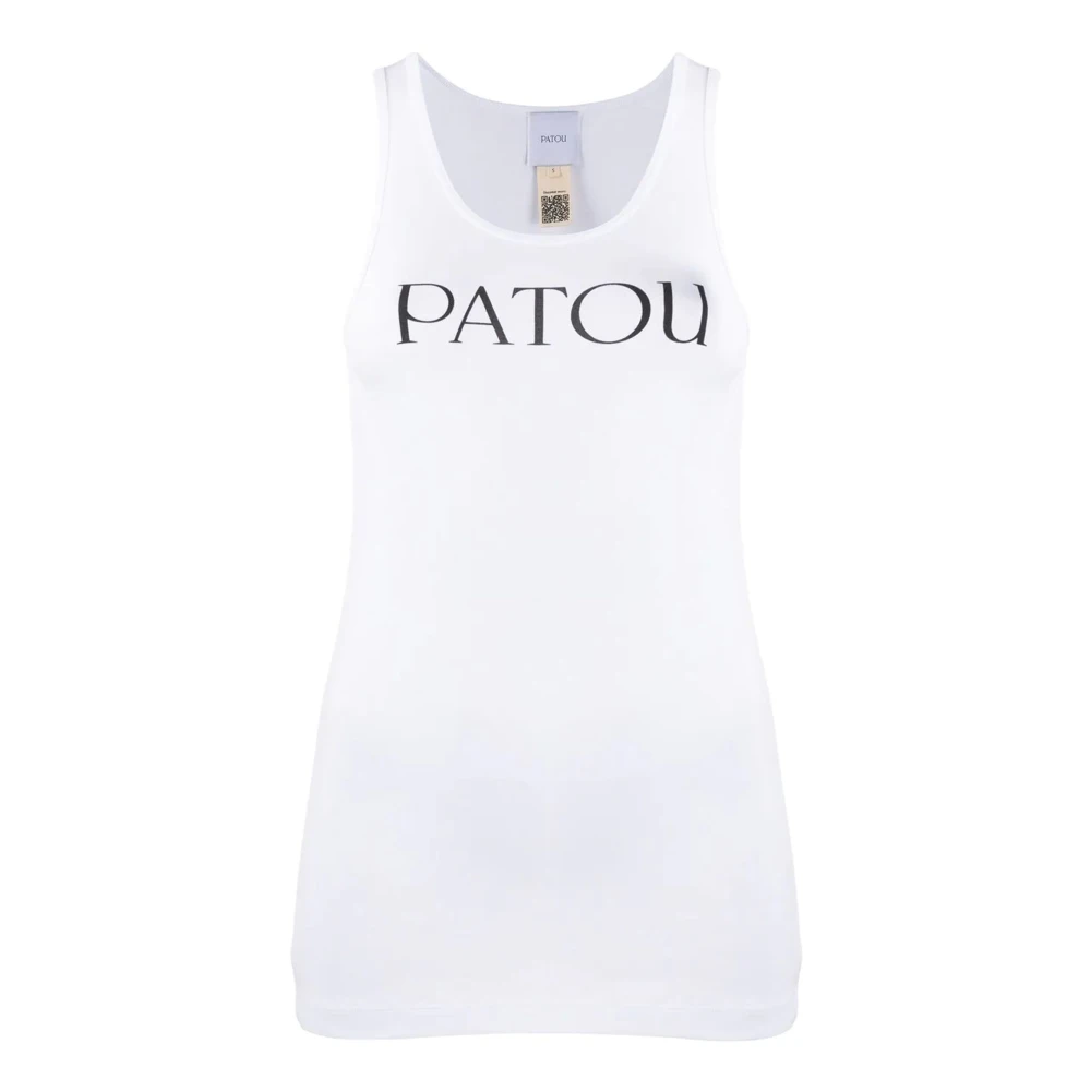 Patou Women's White Sleeveless Top