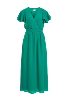 green-flutter-sleeve-maxi-dress