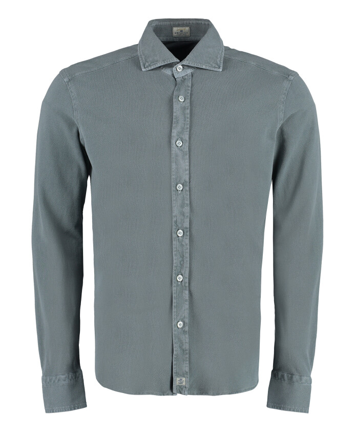 stretch-cotton-shirt-with-classic-collar