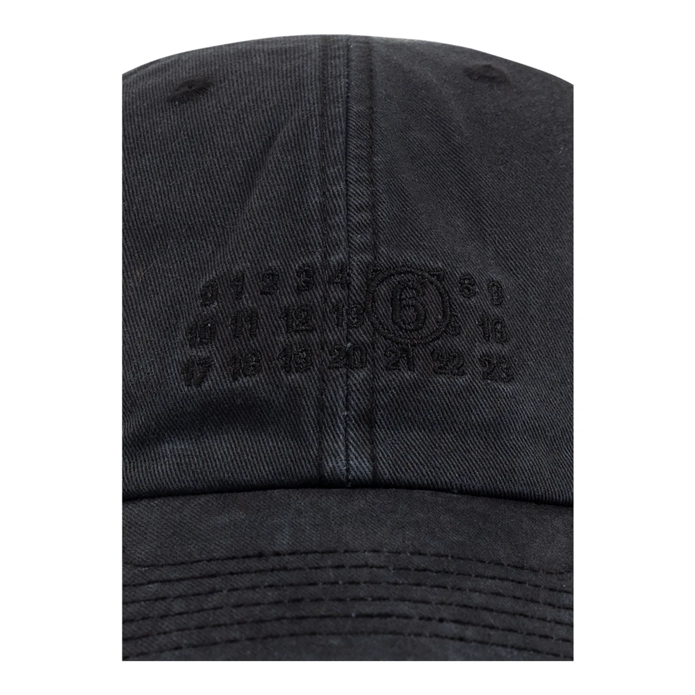 MM6 Maison Margiela Baseball cap Black Heren